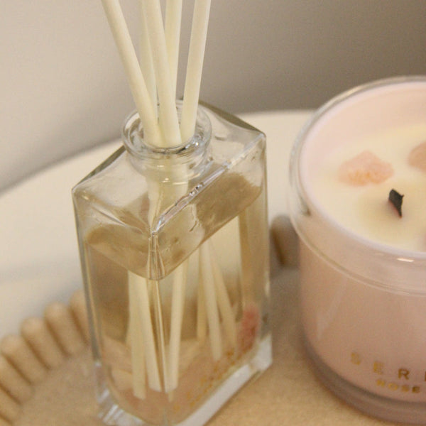 LOVE ROSE QUARTZ CRYSTAL DIFFUSER