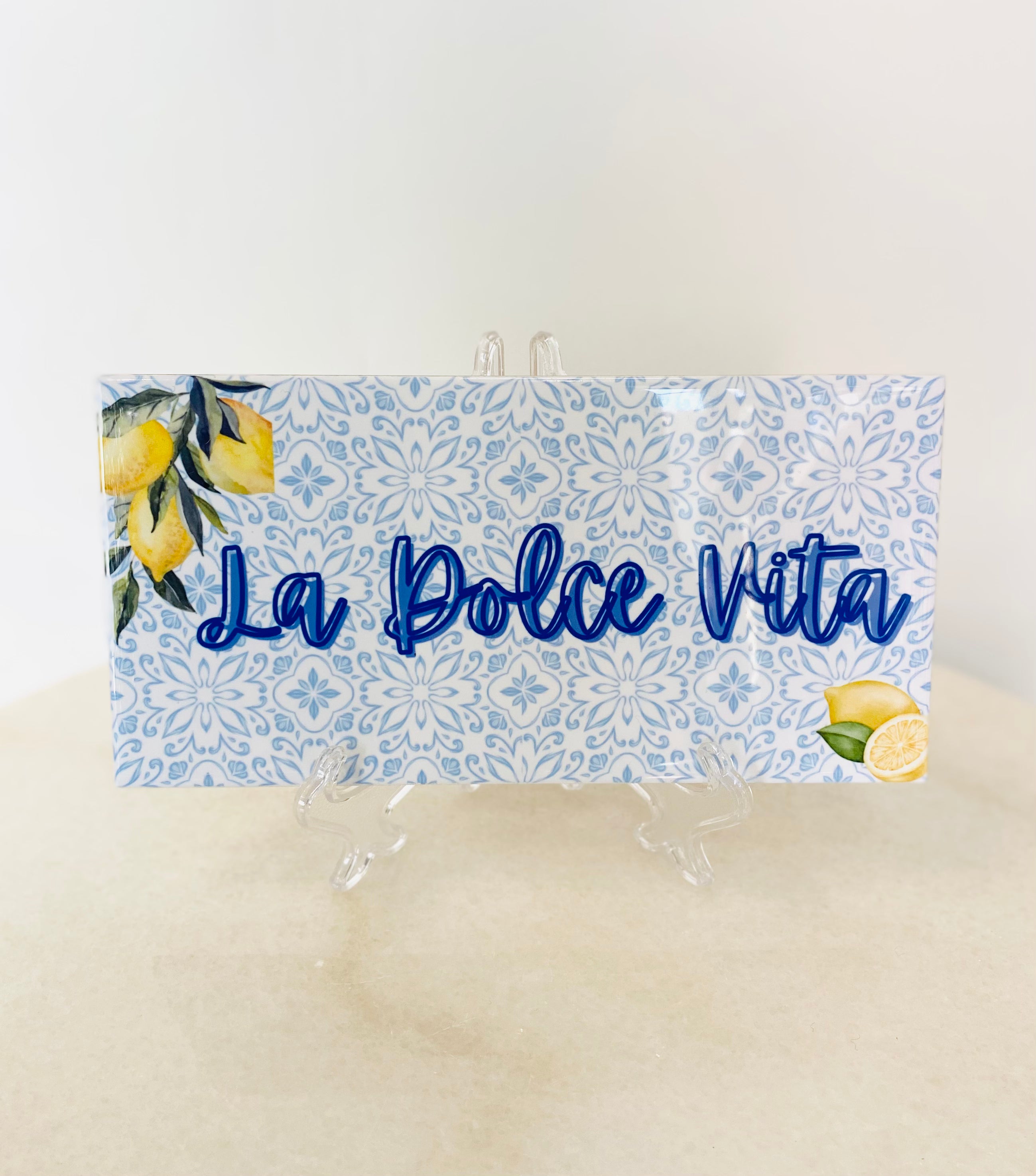 'La Dolve Vita' Ceramic Tile – Matakii Shop