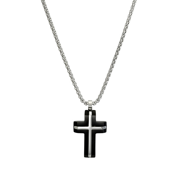Mens Stainless Cross