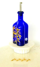Hand-Painted Olive Oil Bottle - Olive