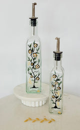 Hand-Painted Olive Oil Bottle - Mati Design
