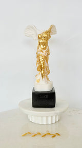 NIKE Statue - White & Gold