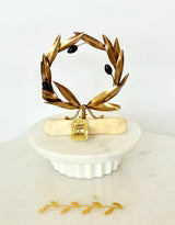 Olive Wreath Decor