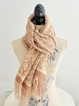 Beige Grecian Scarf