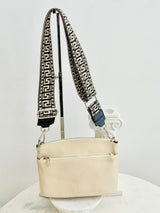 Handmade Greek Leather Bag - Cream