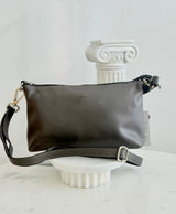 Handmade Greek Leather Bag - Black