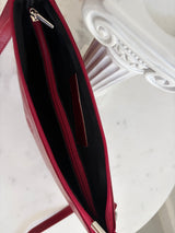 Handmade Greek Leather Bag - Red