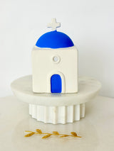 Blue Dome Church Decor