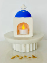 Blue Dome Church Decor