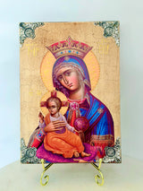 Panayia & Baby Jesus Icon