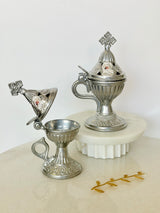 Thimiato, Incense Burner - Silver