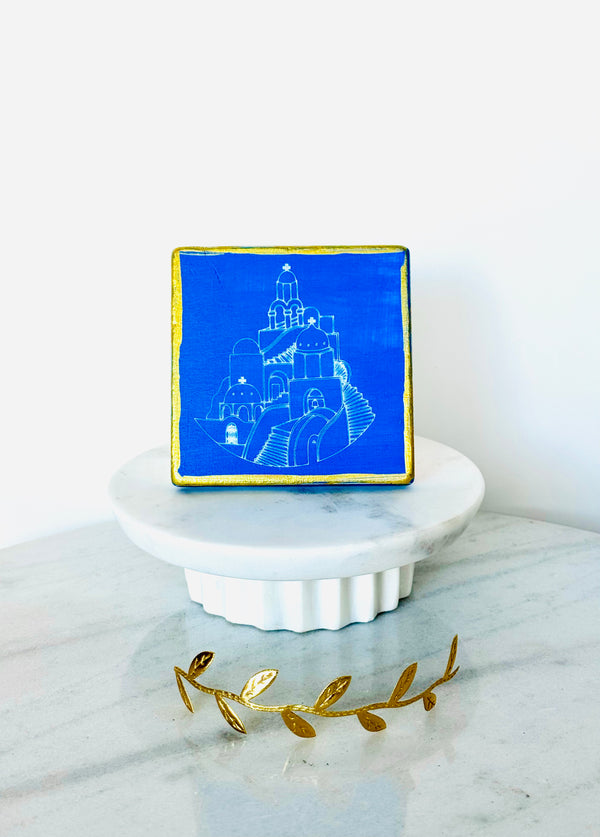 Greek Island Marble Decor