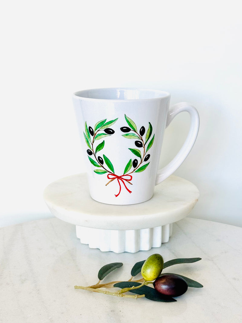 Olive Wreath Mug