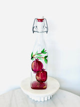 Hand-Painted Pomegranate Oil & Water Pourers