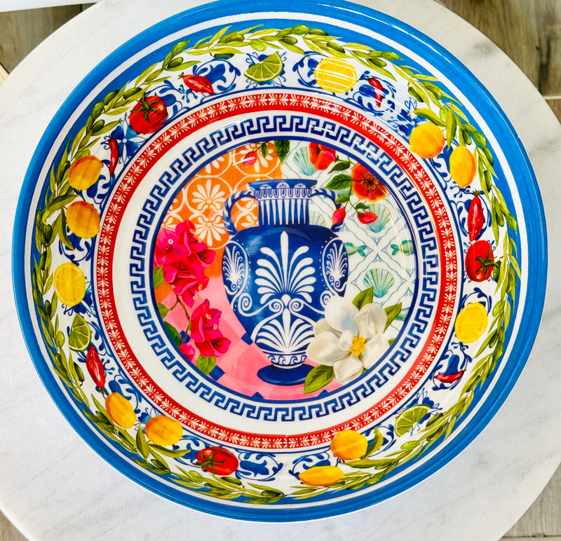 Large Mediterranean Salad Bowl