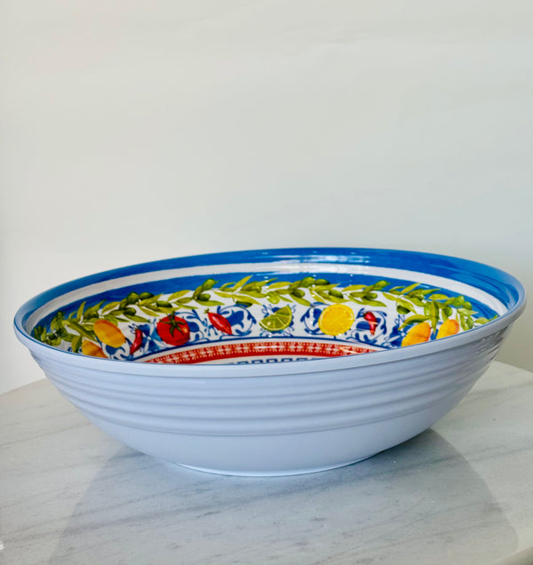 Large Mediterranean Salad Bowl