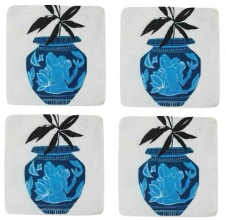 Blue Vase Coaster
