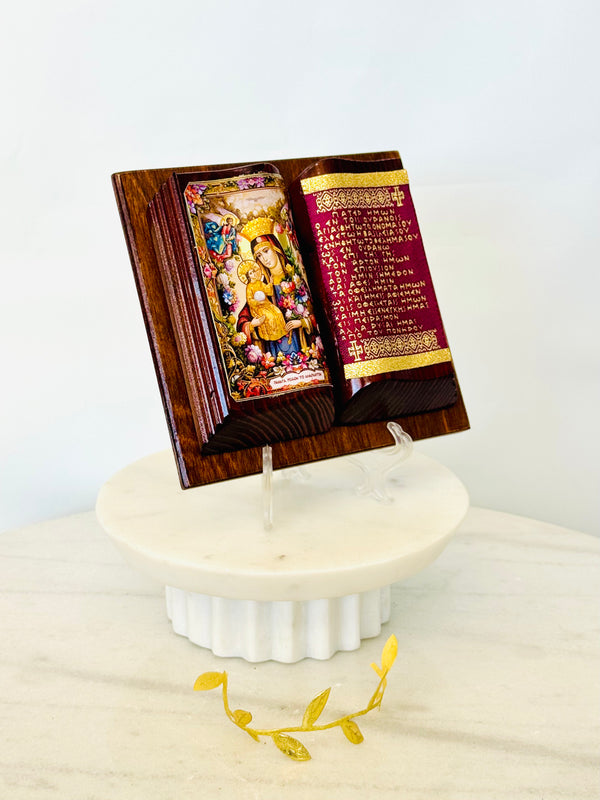 Panayia of Rhodes Book Icon