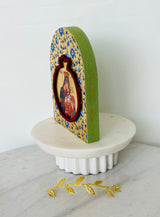 Panayia & Baby Jesus Pomegranate Icon