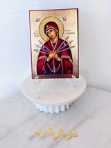 Panayia with Seven Swords Icon
