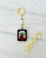 Panayia & Jesus Keychain