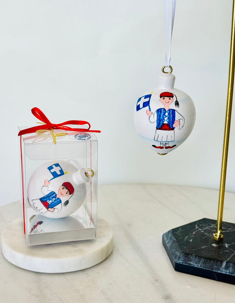 Hand-Painted Tsolias Bauble