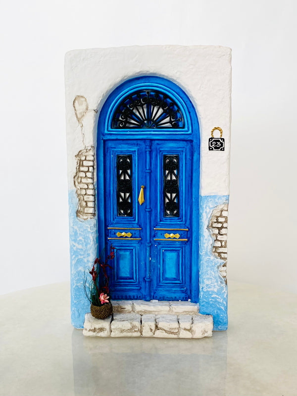 Hand-Crafted Greek Ceramic Door