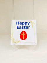 Happy Easter Egg Tile