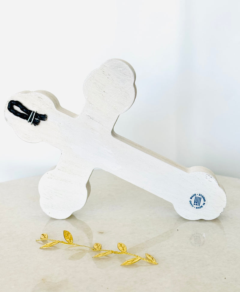 Panayia & Baby Jesus Pomegranate Cross