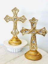 Gold Cross Decor