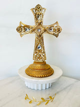 Gold Cross Decor