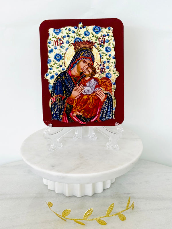 Panayia & Baby Jesus Icon