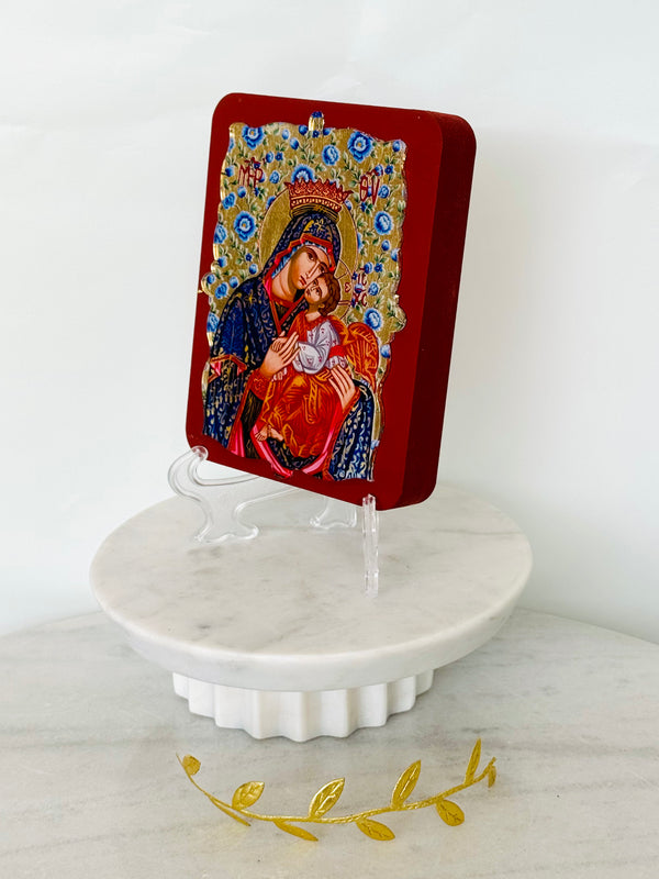 Panayia & Baby Jesus Icon