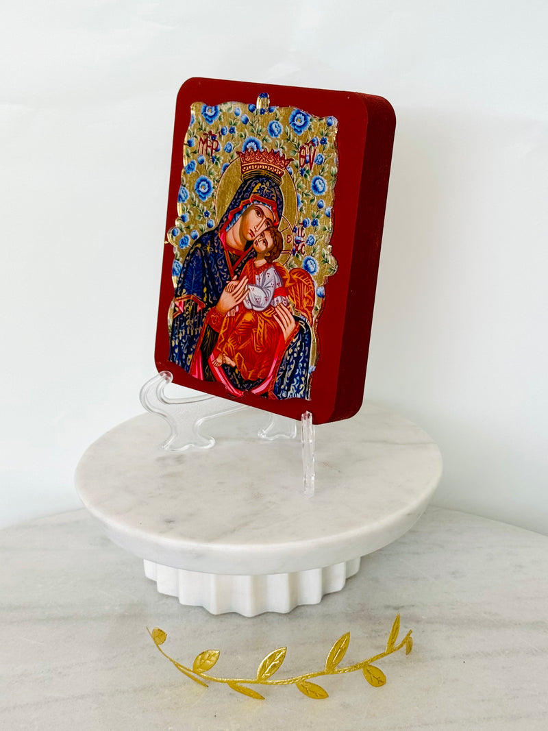 Panayia & Baby Jesus Icon