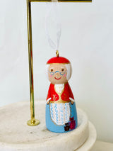 Greek Santa & Mrs Claus Christmas Oranament