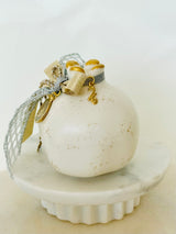 XMAS Gold & Silver Pomegranate