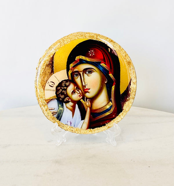 Panayia & Baby Jesus icon