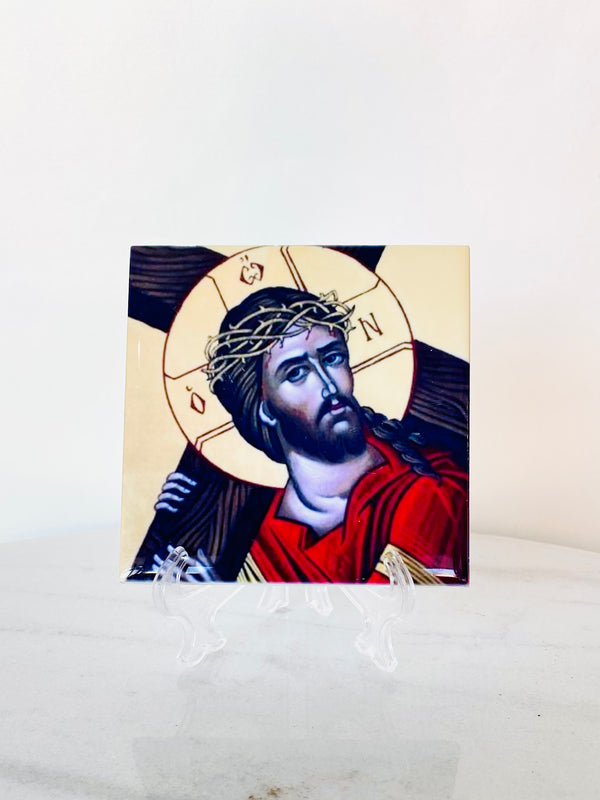 Jesus Cross Tile