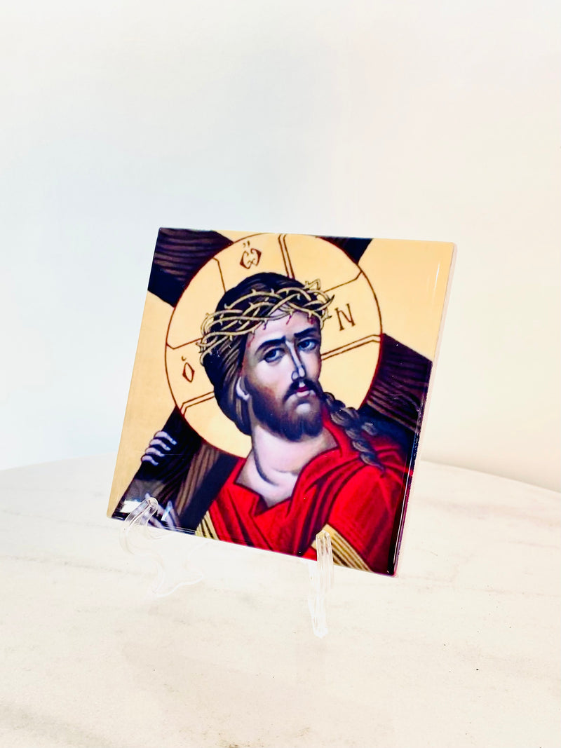 Jesus Cross Tile