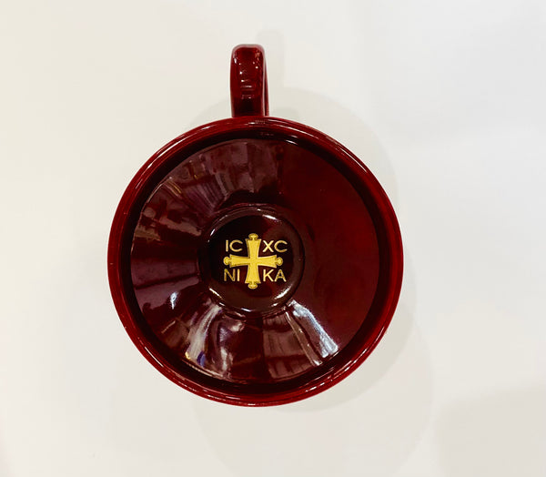 Handmade Saint Incense Burner - Red