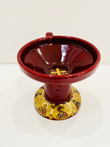 Handmade Saint Incense Burner - Red