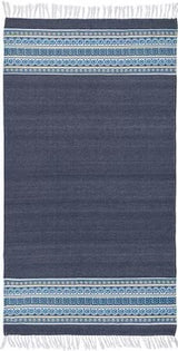 Grey Grecian Key Beach Towel