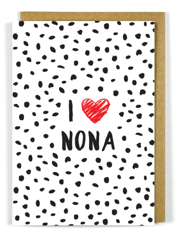 Greek Nona Card