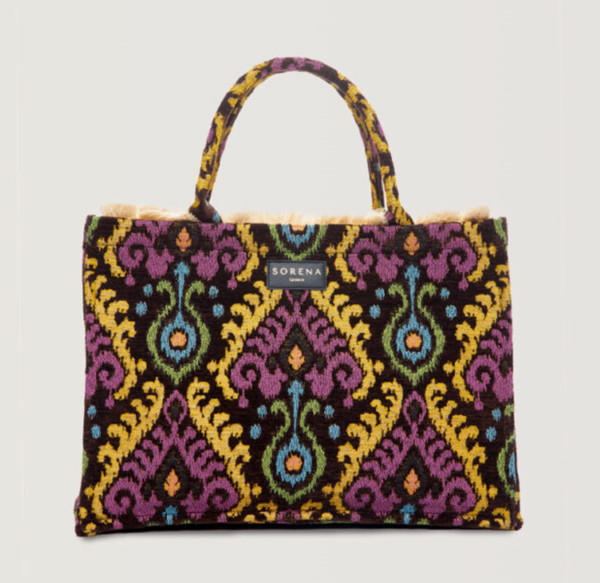 SORENA Multi-coloured Tote Bag - LARGE
