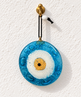 Aqua & Gold Mati Hanging Decor
