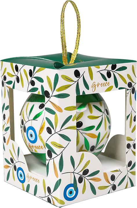 Christmas Bauble- Olive Mati