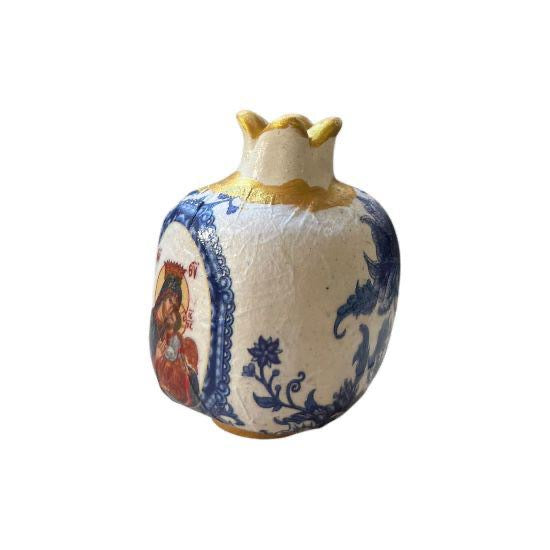 Panayia and Baby Jesus Pomegranate - Small - PRE-ORDER