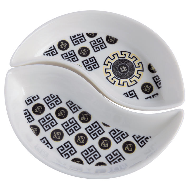 Greek Key Mini Serving Dishes