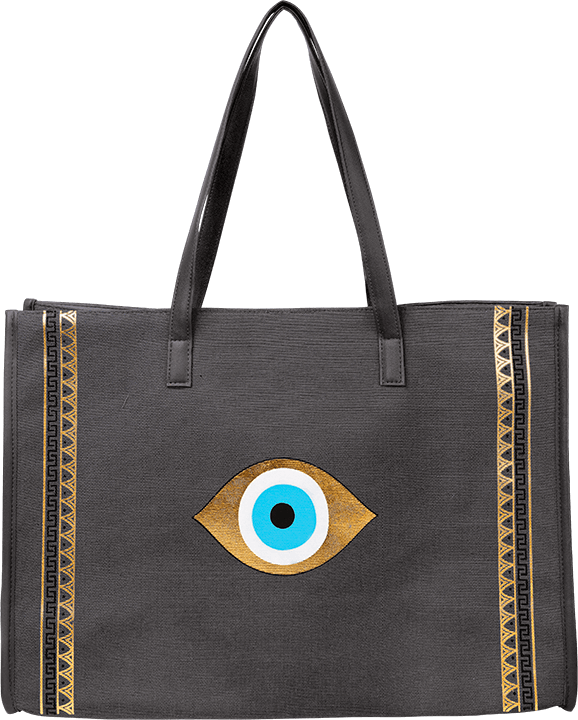 Grey Mati Beach Bag