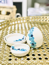 Handmade Ceramic Mati Easter Egg Decor
